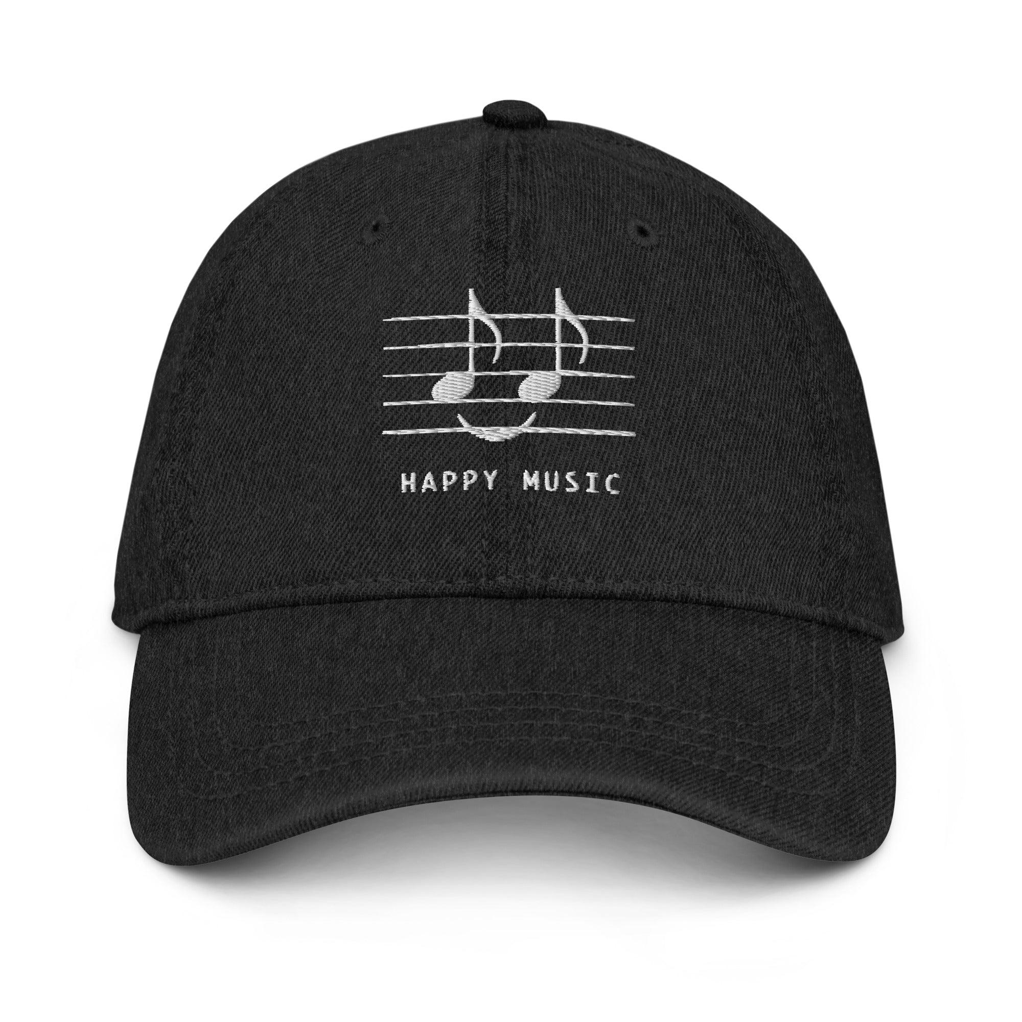 Happy Music Denim Hat
