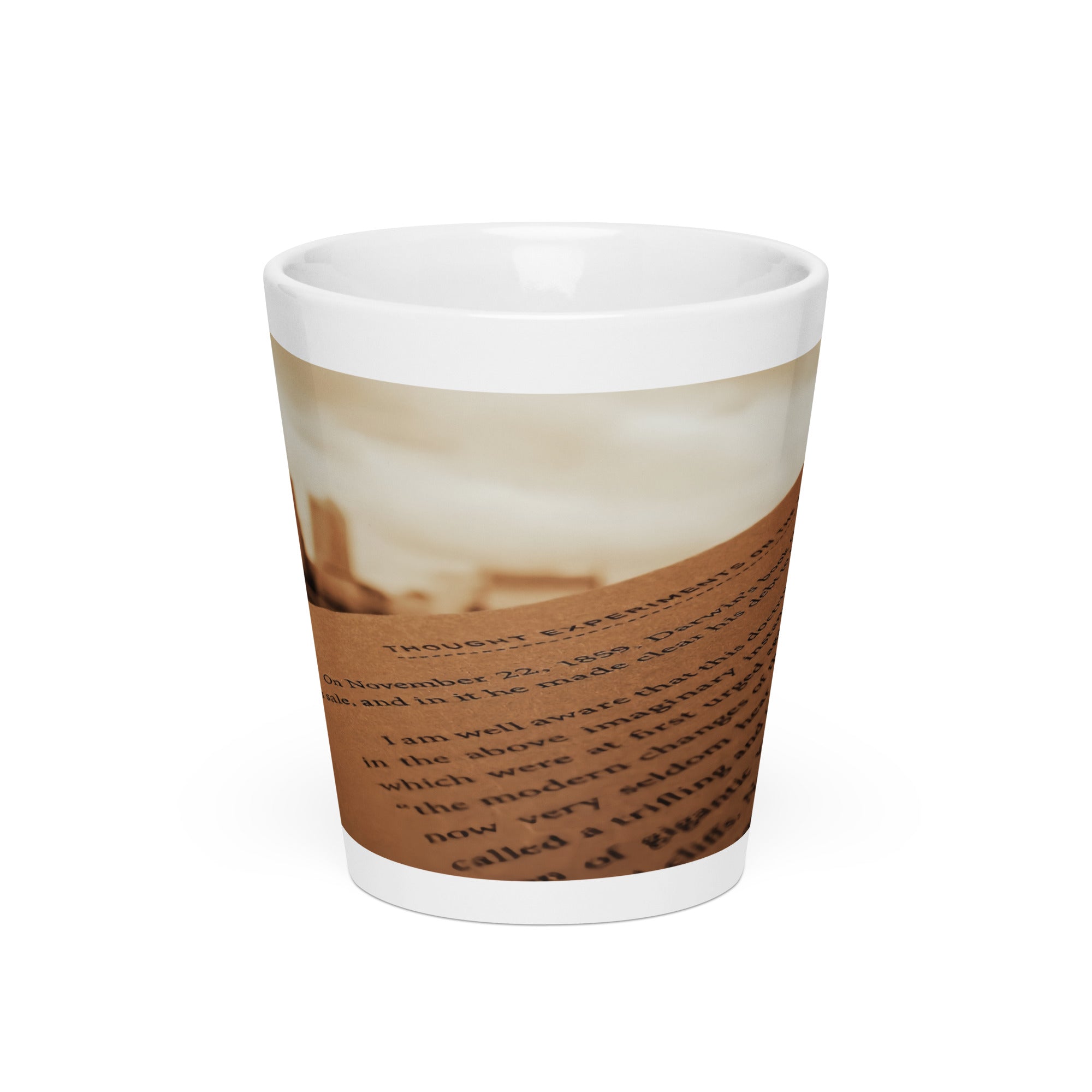 Thoughts Latte Mug