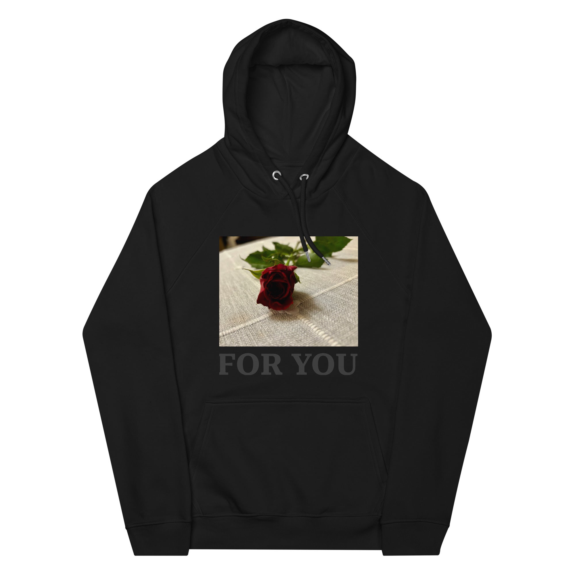 For You Unisex Eco Raglan Hoodie