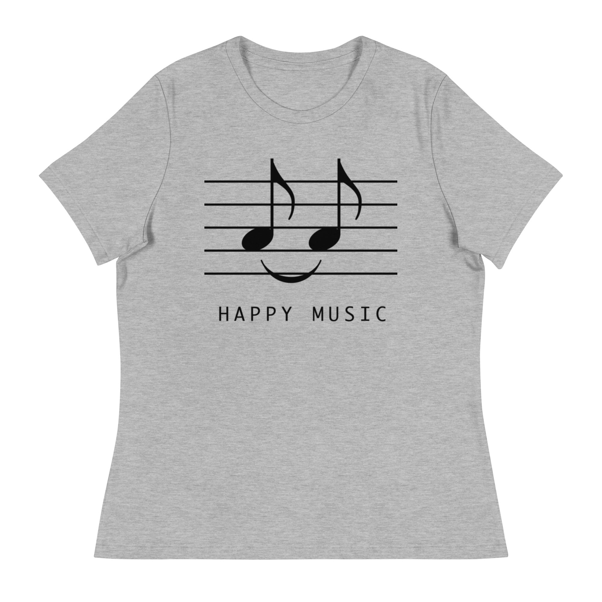 Happy Music Women's Relaxed T-Shirt